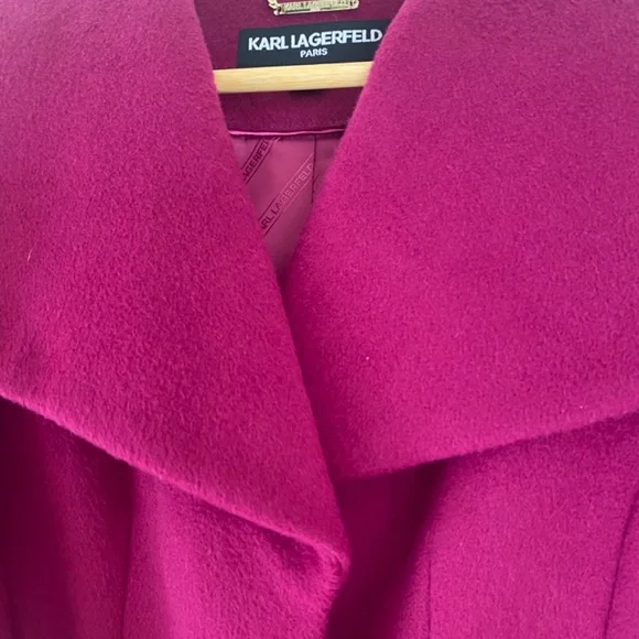 Karl Lagerfeld Wrap coat with tie small - Picture 4 of 6